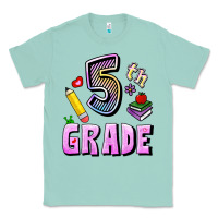 Seafoam Fifth Grade Classic Tee - RanaPortraitStore