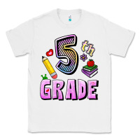White Fifth Grade Classic Tee - RanaPortraitStore