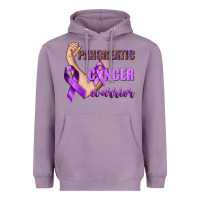 Lavender Pancreatic Cancer Warrior Heavyweight Hoodie - texasbilliewilder