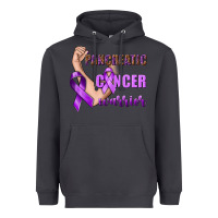 Smoke Pancreatic Cancer Warrior Heavyweight Hoodie - texasbilliewilder