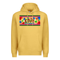 Antique Gold love autism awareness license plate template Premium Hoodie - BarkalooDesign
