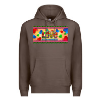 Coffee love autism awareness license plate template Premium Hoodie - BarkalooDesign