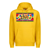 Lemon love autism awareness license plate template Premium Hoodie - BarkalooDesign