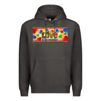 Smoke love autism awareness license plate template Premium Hoodie - BarkalooDesign