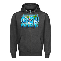 Charcoal Heather cozy season winter Zipper Hoodie - Zillion Design Studio