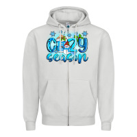 Dove Grey cozy season winter Zipper Hoodie - Zillion Design Studio