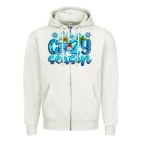 Oatmeal Heather cozy season winter Zipper Hoodie - Zillion Design Studio
