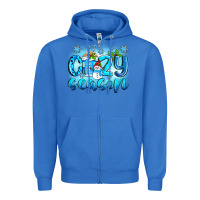 True Royal cozy season winter Zipper Hoodie - Zillion Design Studio