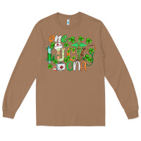 Toasted Coconut st.patricks one lucky cna  nurse Long Sleeve Tee - BarkalooDesign