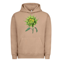 Pigment Burro sun fill green green sunflower Urban Hoodie - LillyAllenDesigns