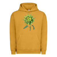 Pigment Peanut Butter sun fill green green sunflower Urban Hoodie - LillyAllenDesigns