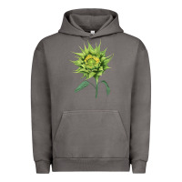 Pigment Tornado sun fill green green sunflower Urban Hoodie - LillyAllenDesigns