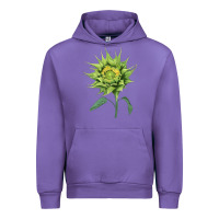 Tulip sun fill green green sunflower Urban Hoodie - LillyAllenDesigns