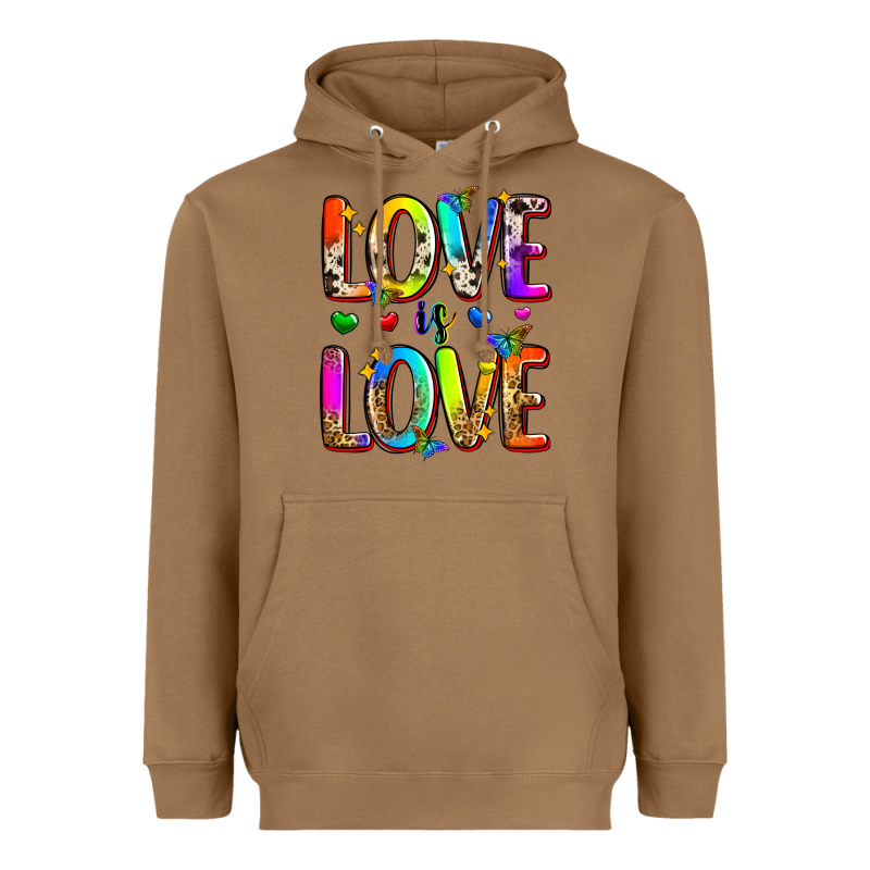 Love Is Love Heavyweight Hoodie by Zillion Design Studio | Teevron