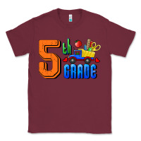 Burgundy Fifth Grade Classic Tee - RanaPortraitStore