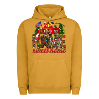Pigment Peanut Butter Army Christmas home sweet home Urban Hoodie - NancyCooperArtShop