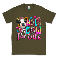 Army Green holy cow  m cute Classic Tee - texasbilliewilder