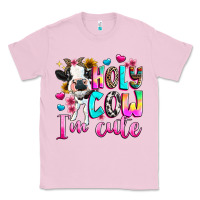 Bubblegum Pink holy cow  m cute Classic Tee - texasbilliewilder