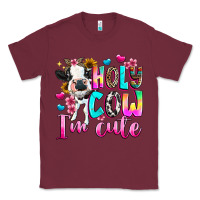 Burgundy holy cow  m cute Classic Tee - texasbilliewilder