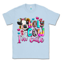 Dusty Blue holy cow  m cute Classic Tee - texasbilliewilder