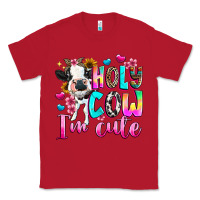 Red holy cow  m cute Classic Tee - texasbilliewilder