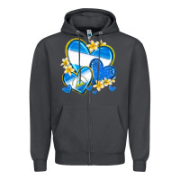 Smoke nicaragua hearts Zipper Hoodie - texasbilliewilder