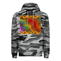 Slate Camo pride sunflower  rainbow leopard Premium Hoodie - AdoDesignShop