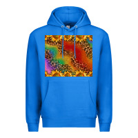 True Royal pride sunflower  rainbow leopard Premium Hoodie - AdoDesignShop