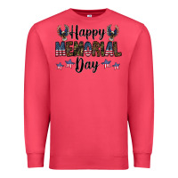 Cardinal happy memorial day Premium Sweatshirt - CowhideDigitalArt
