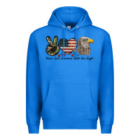 True Royal Peace Love American White Sea Eagle Premium Hoodie - LillyAllenDesigns