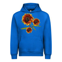Cobalt ring o fine sunflower Urban Hoodie - LillyAllenDesigns