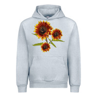 Heather Grey ring o fine sunflower Urban Hoodie - LillyAllenDesigns