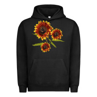 Pigment Black ring o fine sunflower Urban Hoodie - LillyAllenDesigns