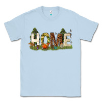 Dusty Blue home camping Classic Tee - texasbilliewilder