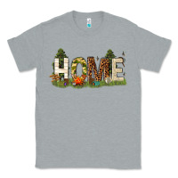 Heather Grey home camping Classic Tee - texasbilliewilder