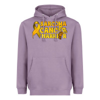 Lavender Sarcoma Cancer Warrior Heavyweight Hoodie - texasbilliewilder