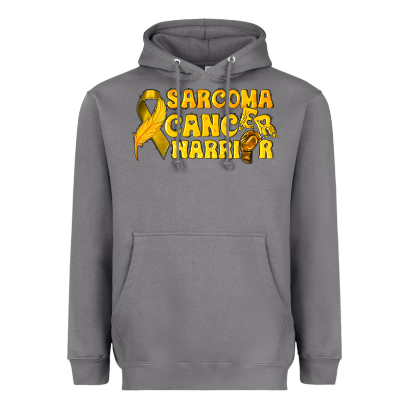 Sarcoma Cancer Warrior Heavyweight Hoodie by texasbilliewilder | Teevron