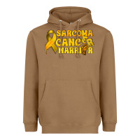 Toasted Coconut Sarcoma Cancer Warrior Heavyweight Hoodie - texasbilliewilder