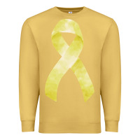 Antique Gold sarcoma or bone cancer ribbon Premium Sweatshirt - FaDigitalArtStudio