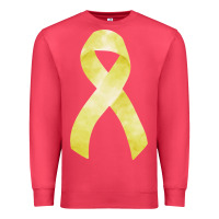 Cardinal sarcoma or bone cancer ribbon Premium Sweatshirt - FaDigitalArtStudio
