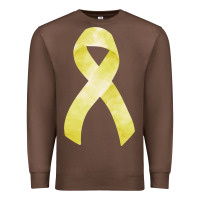 Chestnut sarcoma or bone cancer ribbon Premium Sweatshirt - FaDigitalArtStudio