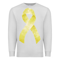 Dove Grey sarcoma or bone cancer ribbon Premium Sweatshirt - FaDigitalArtStudio
