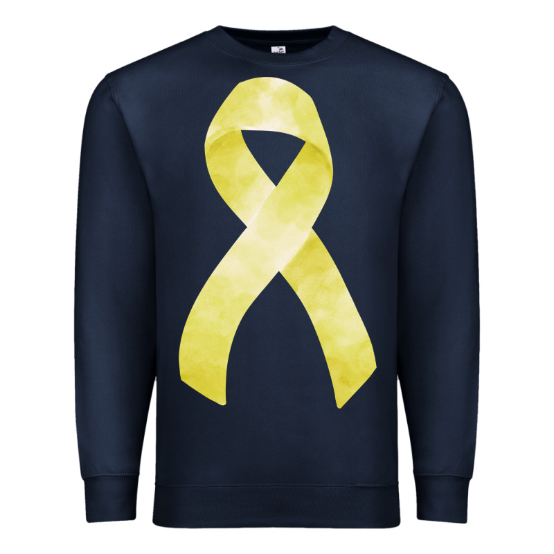 Sarcoma Or Bone Cancer Ribbon Premium Sweatshirt by FaDigitalArtStudio | Teevron