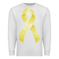 Oatmeal Heather sarcoma or bone cancer ribbon Premium Sweatshirt - FaDigitalArtStudio