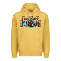 Antique Gold football mom Premium Hoodie - BarkalooDesign