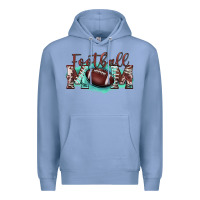 Colony Blue football mom Premium Hoodie - BarkalooDesign