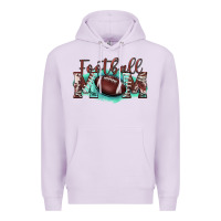 Lilac football mom Premium Hoodie - BarkalooDesign