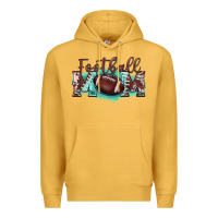 Mustard football mom Premium Hoodie - BarkalooDesign