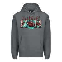 Rock football mom Premium Hoodie - BarkalooDesign