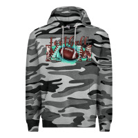 Slate Camo football mom Premium Hoodie - BarkalooDesign